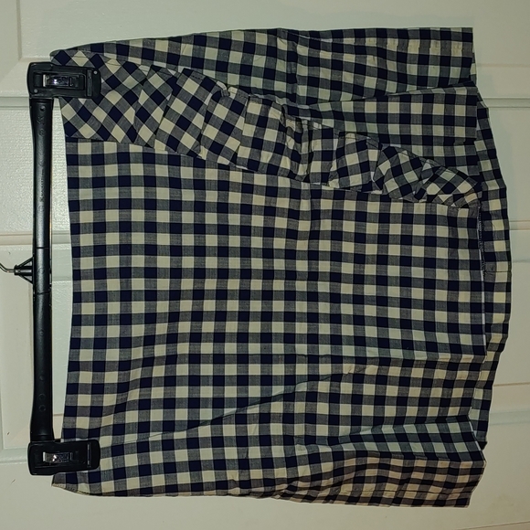 EXPRESS Gingham Mini Skirt - Picture 1 of 4